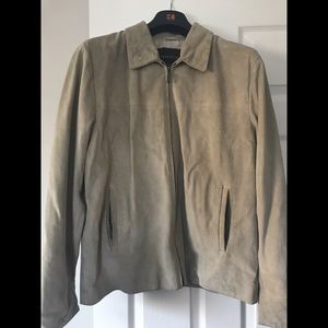 Kenneth Cole Tan Suede Jacket